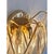 Contemporary Amber Rondini Murano Glass Gold Wall Sconces by Simoeng, Set of 2 For Sale - Image 3 of 10