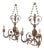 Fine Pair of Lillian August Florentine Italian Tole Style Lighting Sconces For Sale