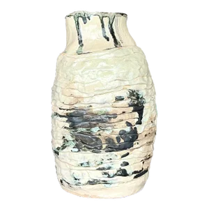 Vintage Boho Studio Pottery Vase