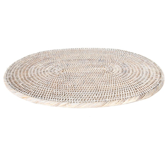 Artifacts Rattan Oval Placemat Chairish