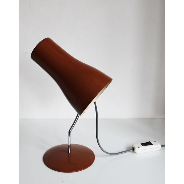 This desk lamp, Model 1633, was designed by Josef Hůrka and produced by Napako in former Czechoslovakia during the 1960s....