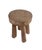 Vintage African Carved Wood Milk Stool Hehe Gogo People Tanzania 11.5" H For Sale - Image 9 of 9