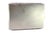 Matte Silver Cigarette Case with Raised Strips and Gold Interior For Sale - Image 9 of 9