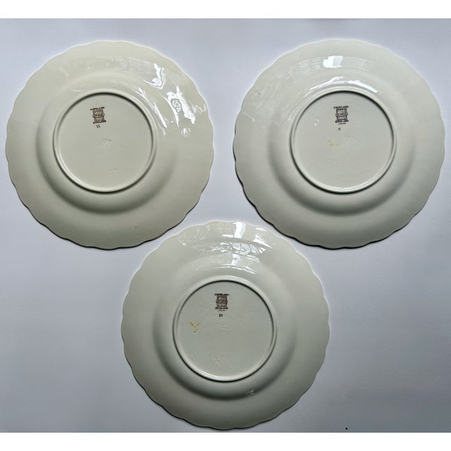 Early 20th Century Spode England "Alden" Luncheon Plates - Set of 6 For Sale - Image 14 of 17