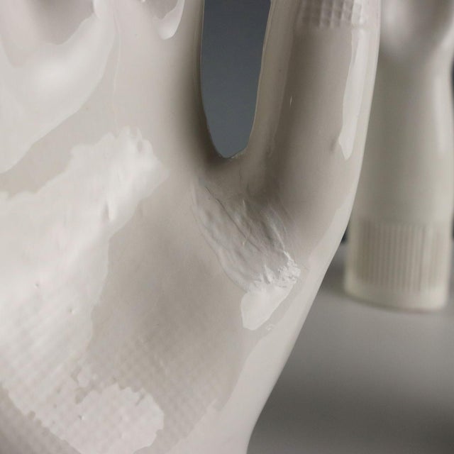 Porcelain Lungavilla Glove Molds from Pirelli, Set of 5 For Sale - Image 9 of 13
