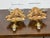 French 19th Century French Giltwood Floral Fragments Made into Lamps on Custom Lucite Bases - a Pair For Sale - Image 3 of 12