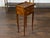 Brown French, 1900s, Walnut Side Table with Carved Tray Top and Four Small Drawers For Sale - Image 8 of 12