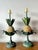 Metal Vintage Regency Tole Pineapple Lamps - A Pair For Sale - Image 7 of 8