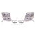 Metal Art Deco Blue Sapphire & Diamond Square Halo Wedding Stud Earrings - 2 Pieces For Sale - Image 7 of 13