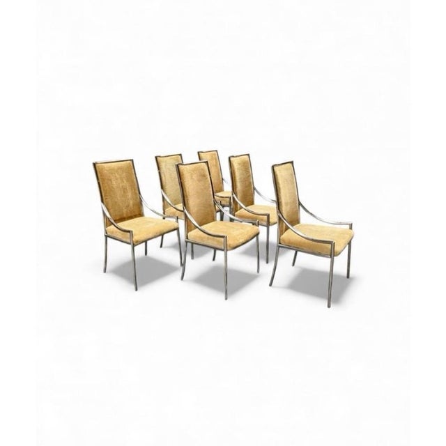 Mid-Century Modern Vintage American Chairs, 1960s, Set of 6 For Sale - Image 3 of 5