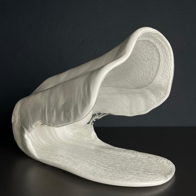 Oyster Murano Table Lamps by La Murrina, Italy, 1970s Set of 2 For Sale - Image 11 of 17