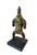 This stunning African fertility doll is adorned with multiple layers of intricate glass beads and a leather amulet....