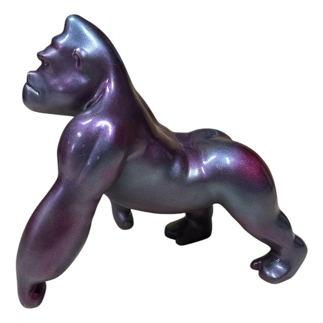 Sculpture of Smooth Gorilla, 2020s, Bronze For Sale