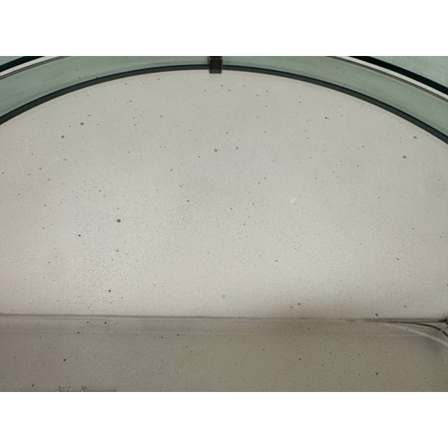 1970s Italian Blue Glass Wall Mirror by Veca, 1970s For Sale - Image 5 of 11