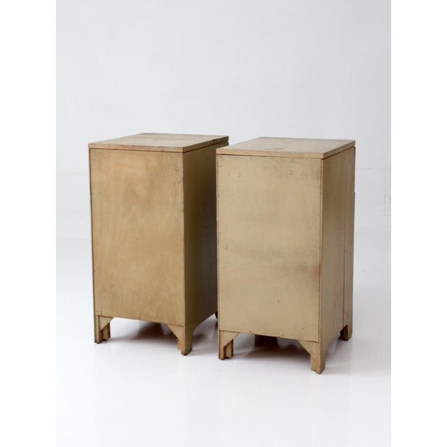 Mid-Century 3 Drawer End Tables Pair For Sale - Image 4 of 15