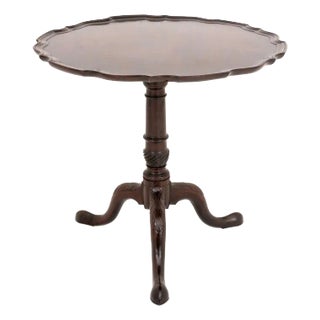 George III Mahogany Tripod Table, Ca. 1765 For Sale