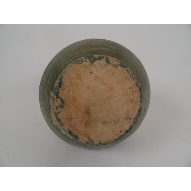 15th Century & Earlier Chinese Han Dynasty Green Glaze Urn For Sale - Image 5 of 8