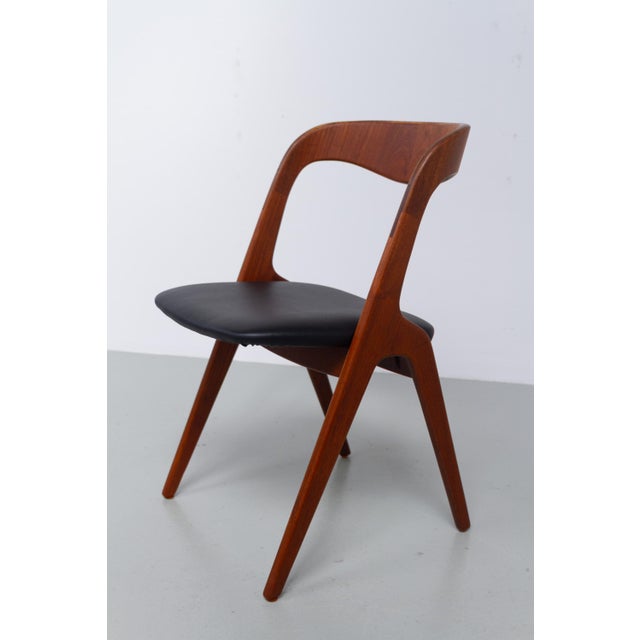 Danish Teak Sonja Side Chair by Johannes Andersen for Vamo, 1960s For Sale - Image 11 of 18