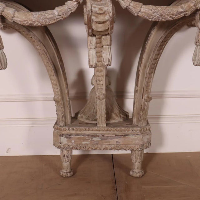 Antique French Console Table, 1700s For Sale - Image 4 of 10