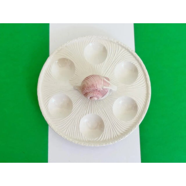 Ceramic Italian Ceramic Snail Caviar Server For Sale - Image 7 of 10