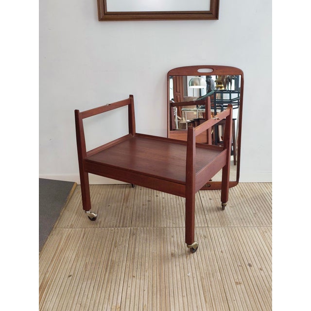 Brown Engstrom Trolley by Sven Engström & Gunnar Myrstrand, 1960s For Sale - Image 8 of 12