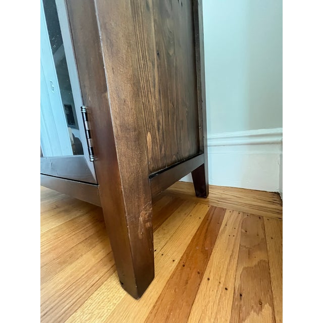 Morris Chocolate Brown Credenza For Sale - Image 9 of 15