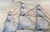 English British Sailor’s Woolwork Woolie of a Royal Navy Ship Flying the Red Ensign Circa 1860 For Sale - Image 3 of 8