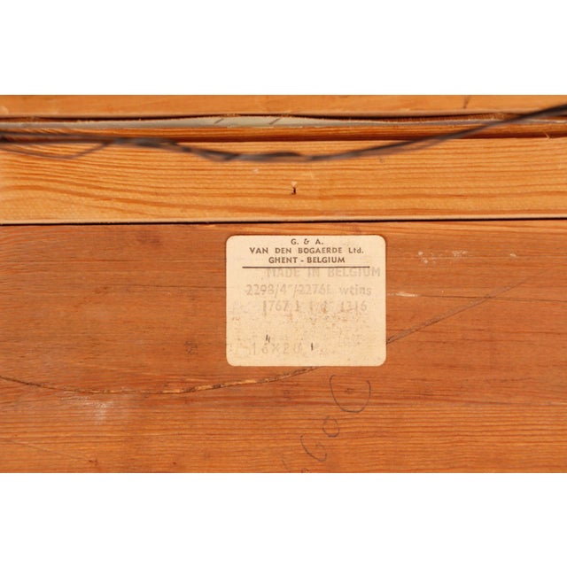 Wood Still Life Oil on Canvas For Sale - Image 7 of 7