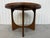 1960s Mid-Century Modern Broyhill Brasilia Round Walnut Side Table For Sale - Image 5 of 6