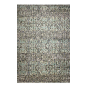 1990s Handwoven Transitional Area Rug 10x15