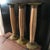 Brown Mid Century Tall Bamboo Candle Holders- Set of 3 For Sale - Image 8 of 8