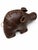 Mid-Century Modern Decorative Leather Pig by Dimitri Omersa, 1950s For Sale - Image 3 of 5