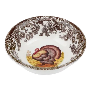 Spode Woodland Turkey Mini Bowl 5"