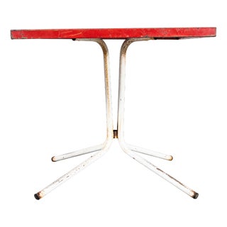 Outdoor Metal Table, 1950s For Sale