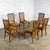 Wood 1960s American Modernist Dining Chairs Custom Folio 3 Collection by Henredon Set of 6 For Sale - Image 7 of 18
