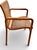 4 Italian Bentwood Cane-Back Armchairs,| Vintage Dining Chairs With Cushions For Sale - Image 4 of 11