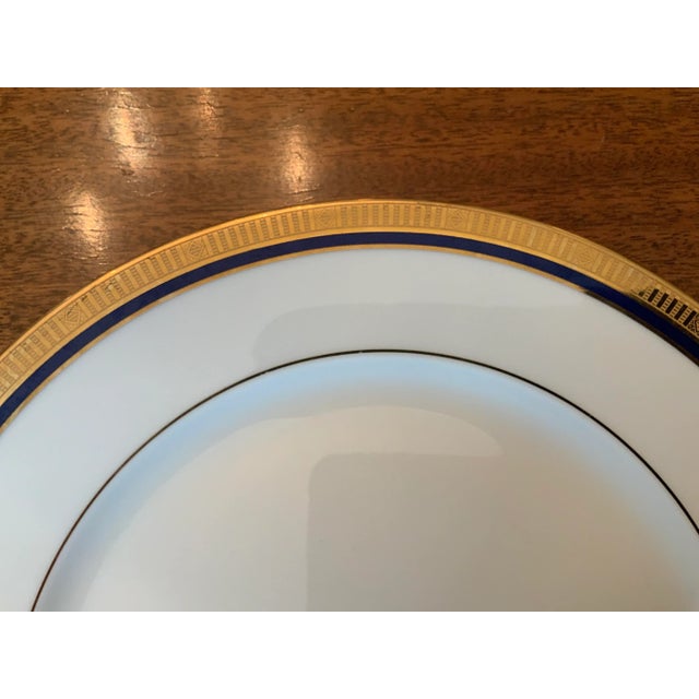 Bernardaud Bernardaud Madison Platinum Dinner Plate For Sale - Image 4 of 6