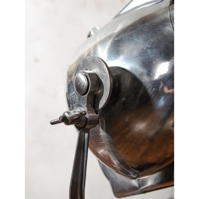 Patt 23N Spotlight on Chrome Tripod from Strand Electric, England, 1960s For Sale - Image 16 of 17