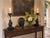 Metal Pair of Vintage Cast Metal "Reading Monkey" Palm Tree Candlesticks For Sale - Image 7 of 12