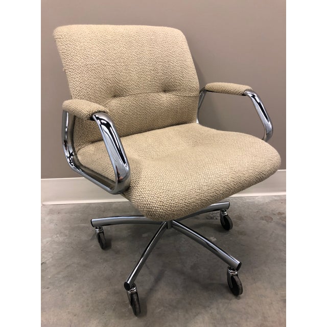 1970's Vintage Panton Era Steelcase Office Chair Chairish