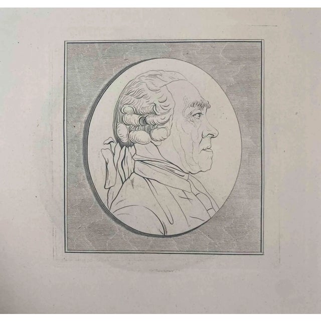 Portrait of a man is an original artwork realized by Thomas Holloway for Johann Caspar Lavater's "Essays on Physiognomy,...