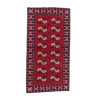 Vintage Bokhara Rug 3'0" X 6'0" For Sale