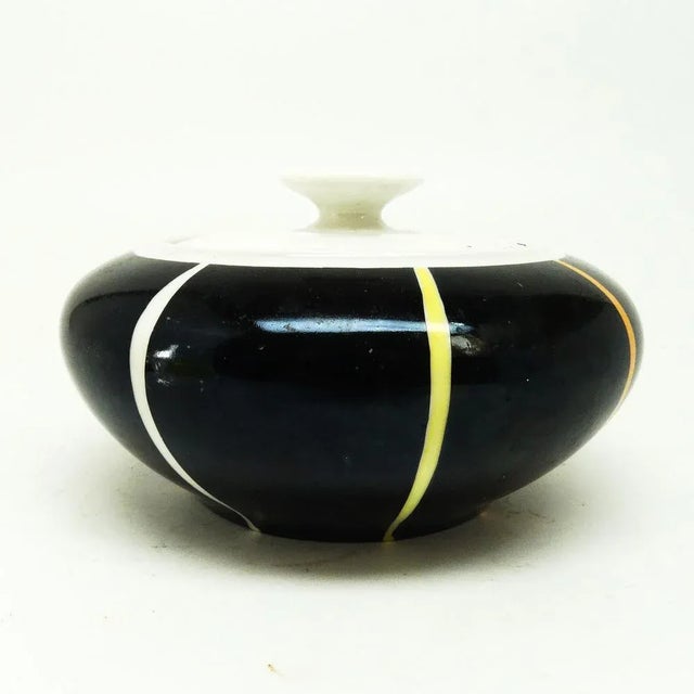 Ceramic Pop-Art Sugar Bowl from Volkstedt, Germany, 1960s For Sale - Image 7 of 8