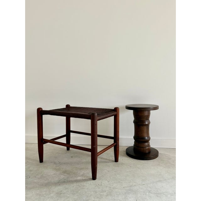 Balance, refinement and comfort embodied in a single, European, hand-woven papercord bench/ottoman. A very simple and...