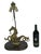 Figurative Mid-20th Century Italian Cast Brass Hippocamp Table Lamp For Sale - Image 3 of 12