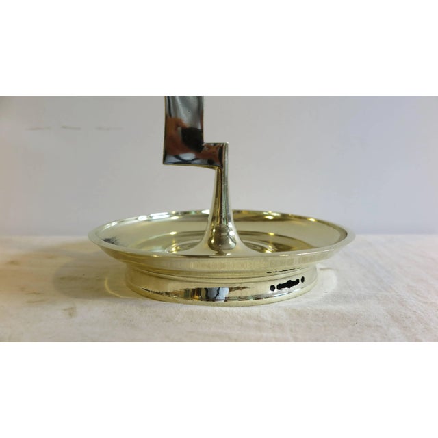 Metal 1950s Mid-Century Brass Sculpture Dish For Sale - Image 7 of 11
