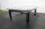 Black Hollywood Regency Black Painted Glass Top Coffee Table 1577 For Sale - Image 8 of 13