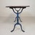 This table is marked: "druon r. Emile zola 37 st. Quentin aisne". 1 leg has been re-welded (see detail photo). height: 72...