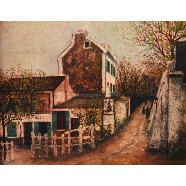 Capture the timeless charm of Paris with this evocative print. "Parisian Reverie" transports you to a quiet corner in...
