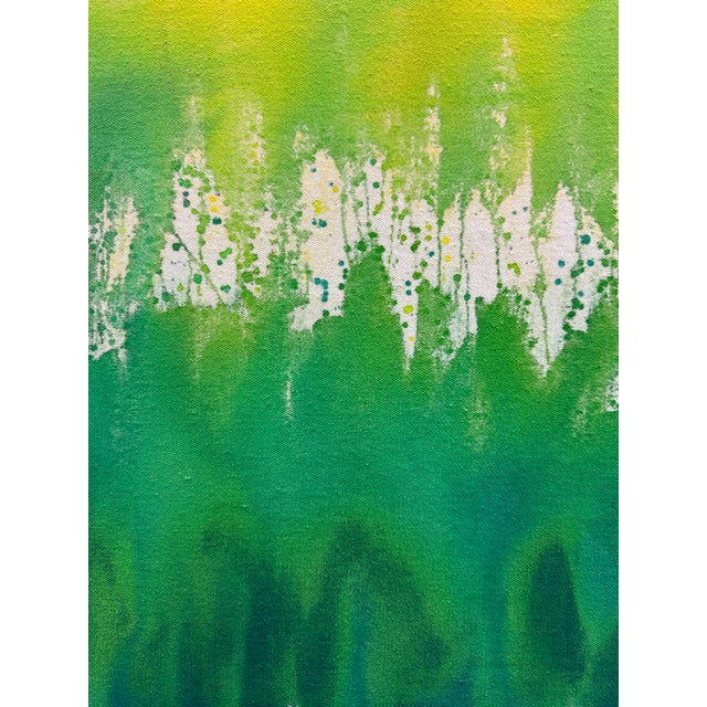 1970s 1970's Large Abstract Painting For Sale - Image 5 of 8